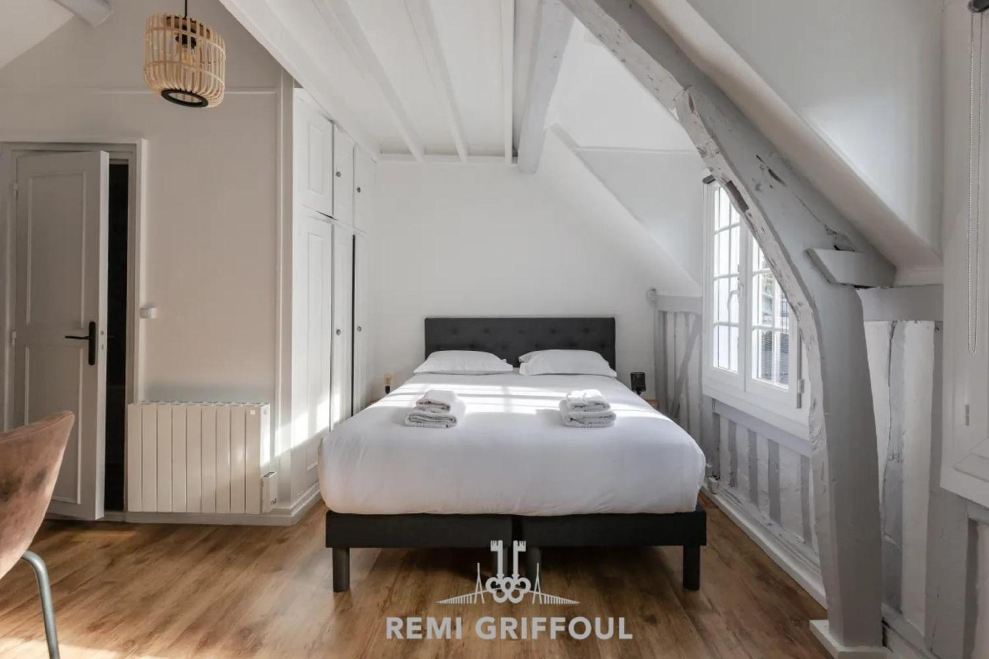 La Capucine Lovely Studio City Center Honfleur Exterior foto